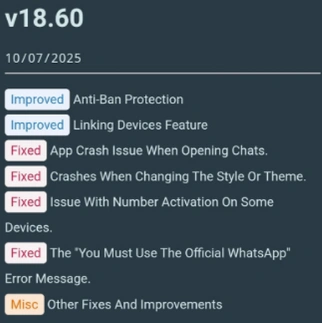 changelog